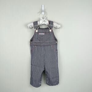Vintage Healthtex Striped Overalls 9 Months USA